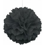 Unique Dekorační závěsný pom pom černý 40cm – Hledejceny.cz