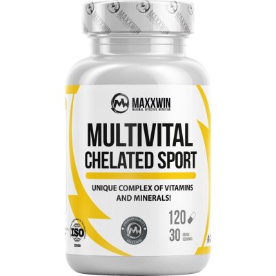Maxxwin MULTIVITAL CHELATED SPORT 120 kapslí – Hledejceny.cz