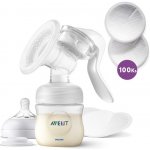 Philips AVENT manuální a Prsní vložky jednorázové 100 ks – Hledejceny.cz