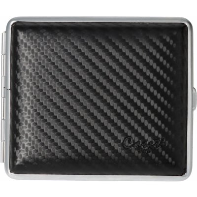 Caseti kožená tabatierka 18 ks uhlíková – Zboží Mobilmania