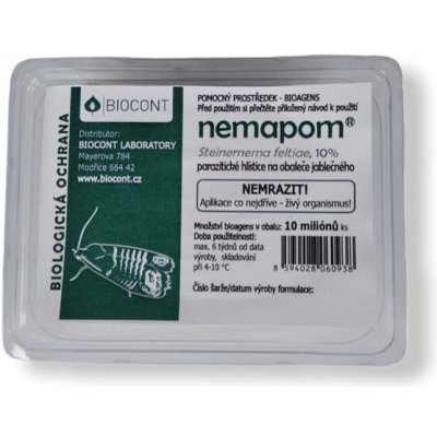 BioTomal Nemapom parazitické hlístice proti přezimujícím škůdcům – Zboží Dáma