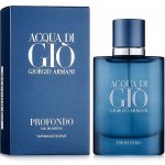 Giorgio Armani Acqua Di Gioia Profondo parfémovaná voda pánská 125 ml – Zboží Mobilmania