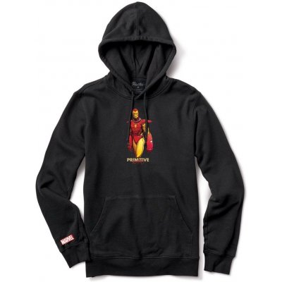 PRIMITIVE MARVEL x MOEBIUS IRON MAN HOOD Black – Zboží Mobilmania