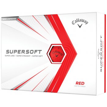 Callaway Supersoft Matte golfové míčky 12 ks