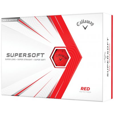 CALLAWAY Supersoft Matte golfové míčky 12 ks – Zboží Mobilmania