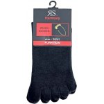 RS prstové bavlněné ponožky černá – Zboží Mobilmania