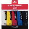 Amsterdam Standard Sada akrylových barev 5x120 ml + Dávkovací náustky