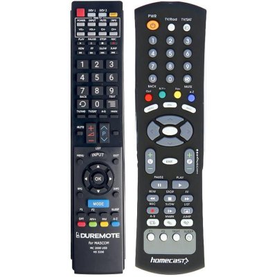 Dálkový ovladač General MASCOM MC2000HDCI USB PVR, MC250 HD – Sleviste.cz