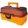 Rybářská krabička a box Plano Two-Tray Tackle Box 4 Medium Trans Smoke Orange