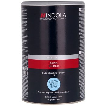 Indola Profession Rapid Blond+ Blue Bleaching Powder zesvětlující pudr modrý 450 g