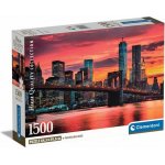 CLEMENTONI Řeka East River za soumraku USA 1500 dílků – Sleviste.cz