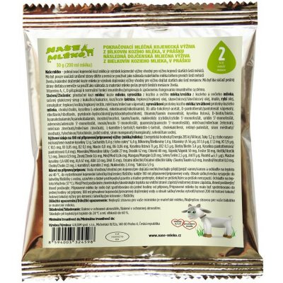Goldim Naše Mléko 2 30 g – Zboží Mobilmania