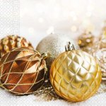 Procos Vánoční papírové ubrousky 3V vánoční koule 33x33cm – Zboží Dáma