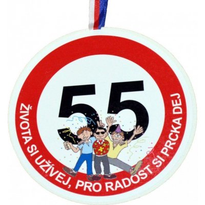 Jirka Medaile k 55. narozeninám - originální dárek k jubileu – Hledejceny.cz