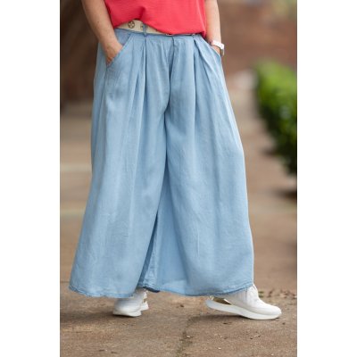 Široké kalhoty NEMO Tmavě modrá – Sleviste.cz