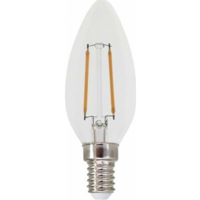 ACA Lighting LED FILAMENT E14 C35 2W 4000K 230V AC 260lm RA80 FLAM2NW – Hledejceny.cz