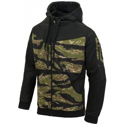 Mikina Helikon-Tex Rogue Hoodie Black/Tiger stripe – Zboží Mobilmania