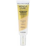 Max Factor Miracle Pure Skin dlouhotrvající make-up SPF30 32 Light Beige 30 ml – Zboží Mobilmania