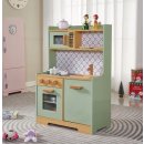 KIK KX4625 Dřevěná kuchyňka MDF Mint pro děti