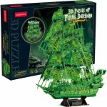 CubicFun 3D Puzzle Pirátská loď Létající Holanďan 360 ks – Zbozi.Blesk.cz