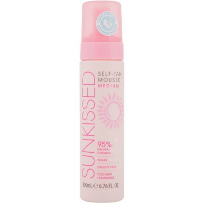 Sunkissed Self Tan Mousse Medium 200 ml – Zboží Dáma
