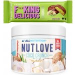 ALLNUTRITION Nutlove Coco Crunch Bílá čokoláda s kokosovými hoblinami 500 g – Zboží Dáma