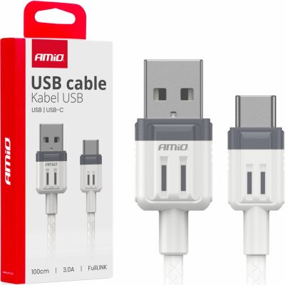 Kabel USB na USB-C 3A 100cm FullLINK AMIO-03905 – Zbozi.Blesk.cz