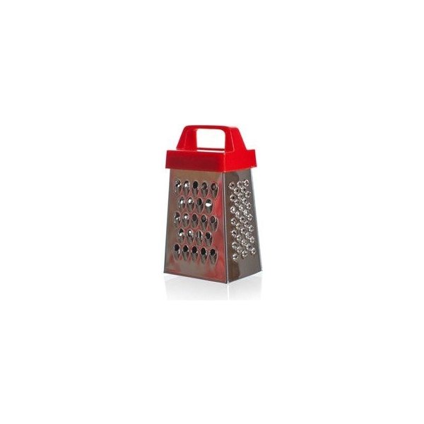 Struhadlo Červené nerezové multifunkční mini struhadlo "Culinaria", BANQUET - výška 6,5 cm