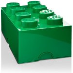 LEGO® úložný box 25 x 25 x 18 cm tmavě zelená – Zboží Mobilmania