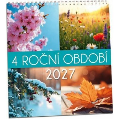 nástěnný 4 roční období 32cm x 34cm, KN344 2027 – Zboží Mobilmania