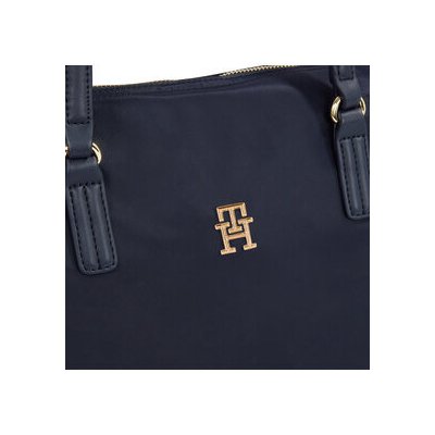 Tommy Hilfiger kabelka Poppy Th Tote AW0AW15639 Space Blue DW6 – Zboží Mobilmania