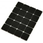 GEKO Samolepící plstěné podložky pod nábytek 20ks, čtvercové 20x20mm G29811 – Hledejceny.cz