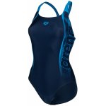 Arena WOMEN'S SWIM PRO BACK GRAPHIC 005532/780 tmavě modrá – Zboží Dáma