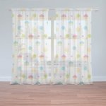 Sablio Záclony Zmrzlinky s muffiny: 2ks 150x250cm – Hledejceny.cz