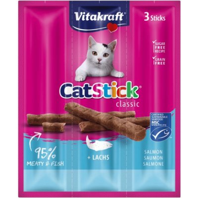 Vitakraft Cat Stick losos 3 x 6 g – Hledejceny.cz
