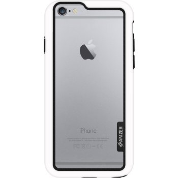 Pouzdro Amzer Border Case boční iPhone 6, 6s bílé