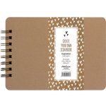 D.A. Album kroužkové Scrapbook Inspiration kraft (300g/m2, 24 listů) A5 – Sleviste.cz