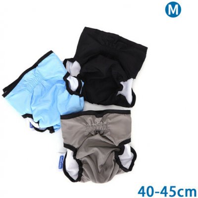 Nobleza Pratelné pleny pro psa M 40-45 cm 1 ks Tmavě šedá – Sleviste.cz