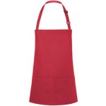 Karlowsky Krátká gastro zástěra KY123 Raspberry 75x60cm – Hledejceny.cz
