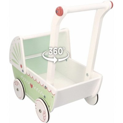 PADU Dřevěný Adam Toys mátovo/bílý – Sleviste.cz