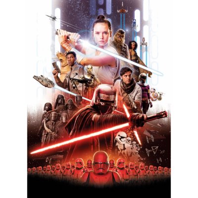 Komar Papírová fototapeta Star Wars EP9 Movie Poster Rey rozměry 184 x 254 cm