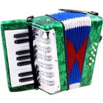 IN0148 ZI Dětský akordeon Olympia Zelená – Sleviste.cz