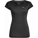 Salewa Puez Melange Dry W S/S tee black out melange – Hledejceny.cz