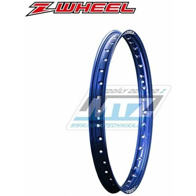 Ráfek motocyklový - rozměr 1,60x21" 36H (předvrtaný / 36 otvorů) ZETA Z-WHEEL W01-92412 - modrý (přední) ZW0192412 | Zboží Auto