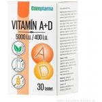 EDENPharma Vitamin A + D 5000 IU 400 IU30 tablet – Hledejceny.cz