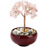 Nefertitis Stromeček z růženínu ve fialovém - dekorace domů a kanceláře NF46653 - cca 11 cm – Zboží Mobilmania