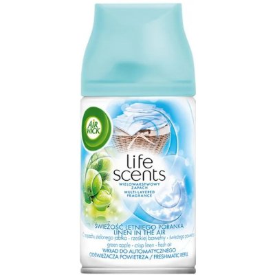 Air Wick Freshmatic Life Scents Linen in the Air Zelené jablko svěží vánek 250 ml