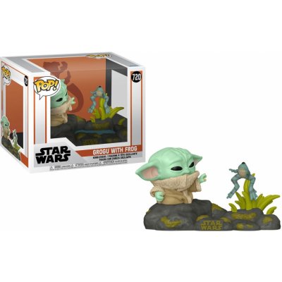 Funko Pop! 720 Star Wars The Mandalorian Grogu with Frog