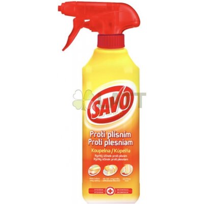 Savo Čistící spray proti plísním 500 ml žlutý . – Zboží Mobilmania