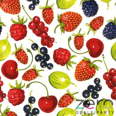 Daisy Ubrousky 33x33cm 3N 20ks ovoce letní – Sleviste.cz
